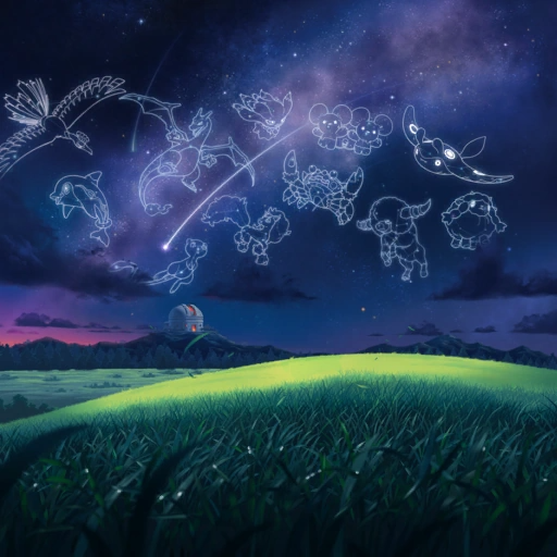 Pokémon Astronomical Observatory背卡