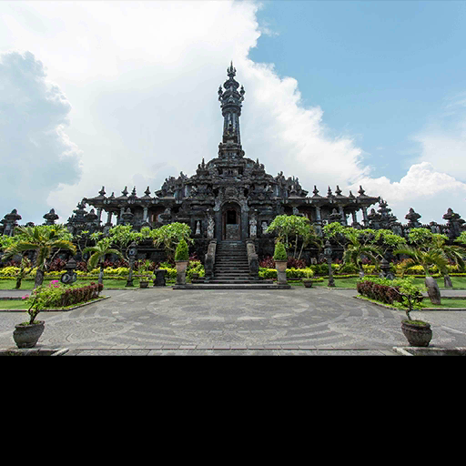 Bali, Indonesia背卡