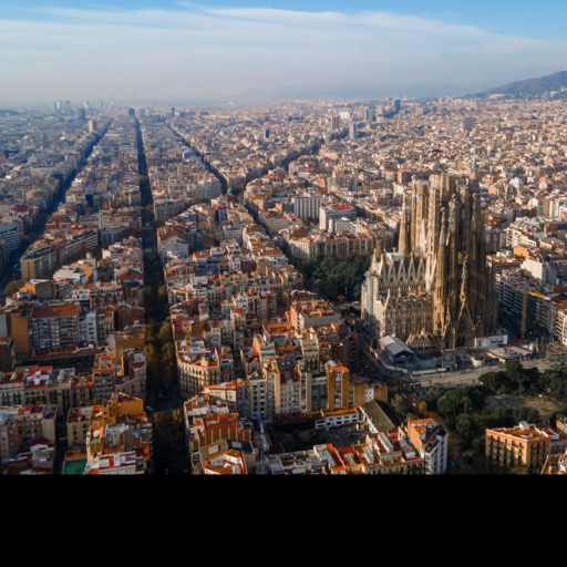 Barcelona, Spain背卡