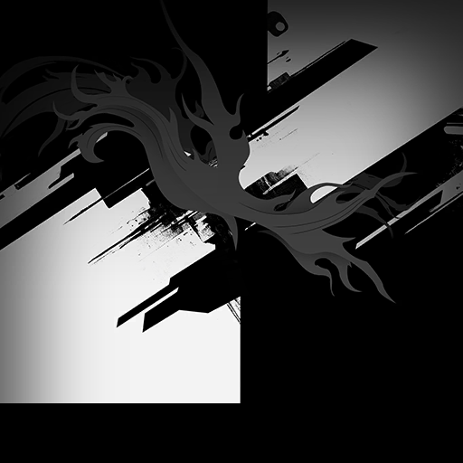 Black & White背卡