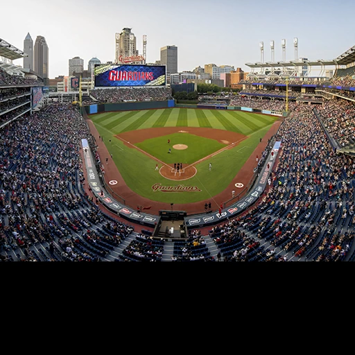 Progressive Field, Cleveland, Ohio, USA背卡