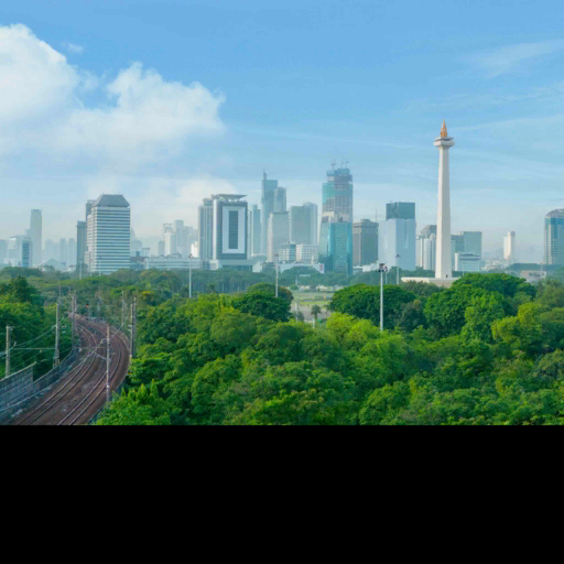 Jakarta, Indonesia背卡
