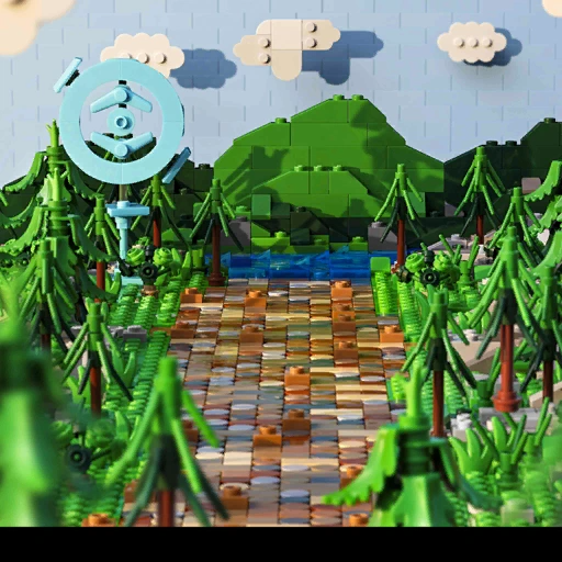 LEGO Pokémon背卡