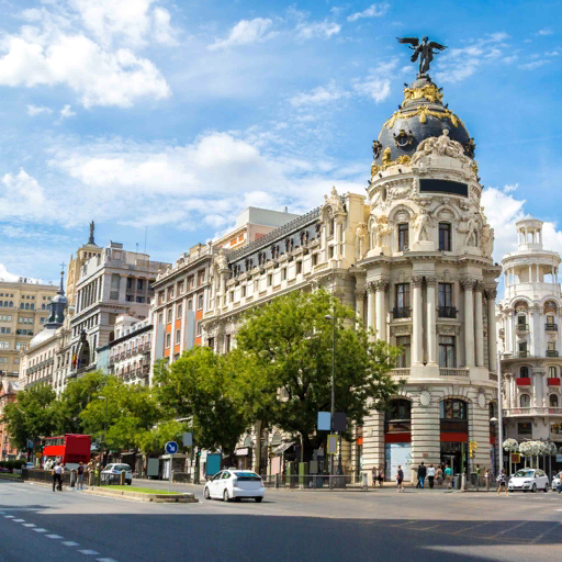 Madrid, Spain背卡