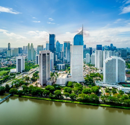 Jakarta, Indonesia背卡