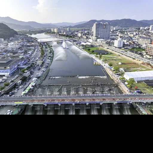 Jangheung County, South Korea背卡