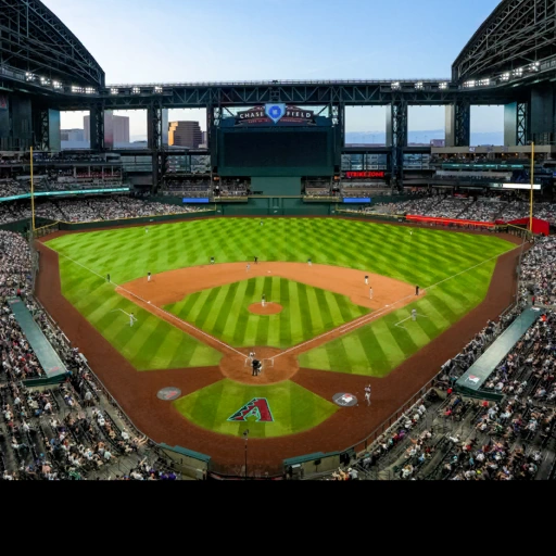 Chase Field, Phoenix, Arizona, USA背卡