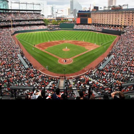 Oriole Park at Camden Yards, Baltimore, Maryland, USA背卡