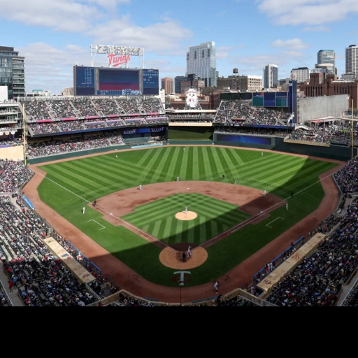 Target Field, Minneapolis, Minnesota, USA背卡