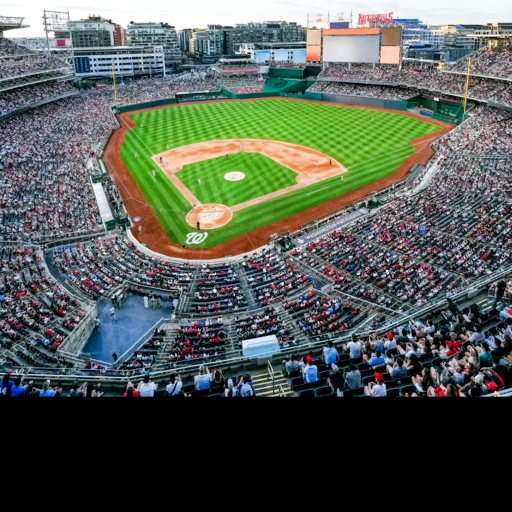 Nationals Park, Washington, D.C., USA背卡