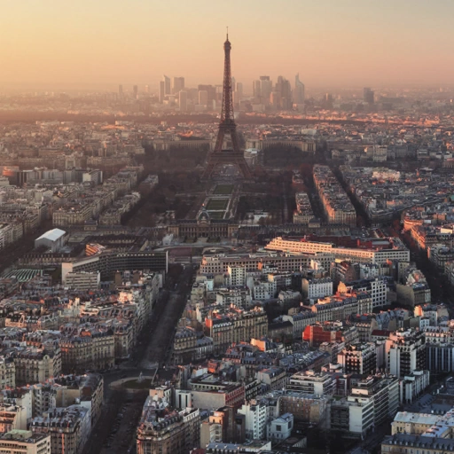 Paris, France背卡