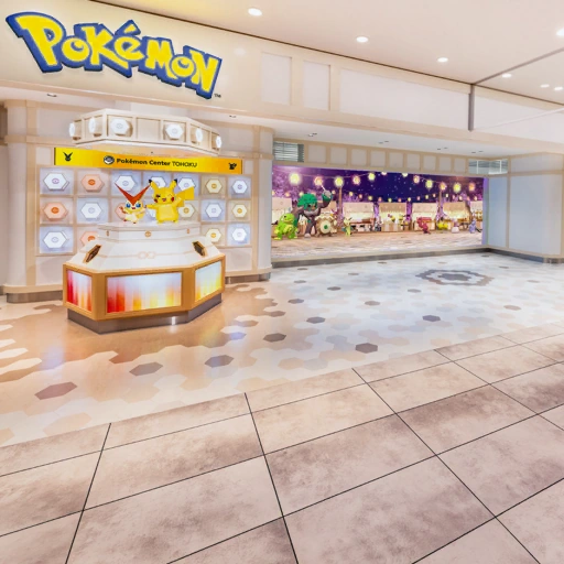 Pokémon Center Tohoku背卡